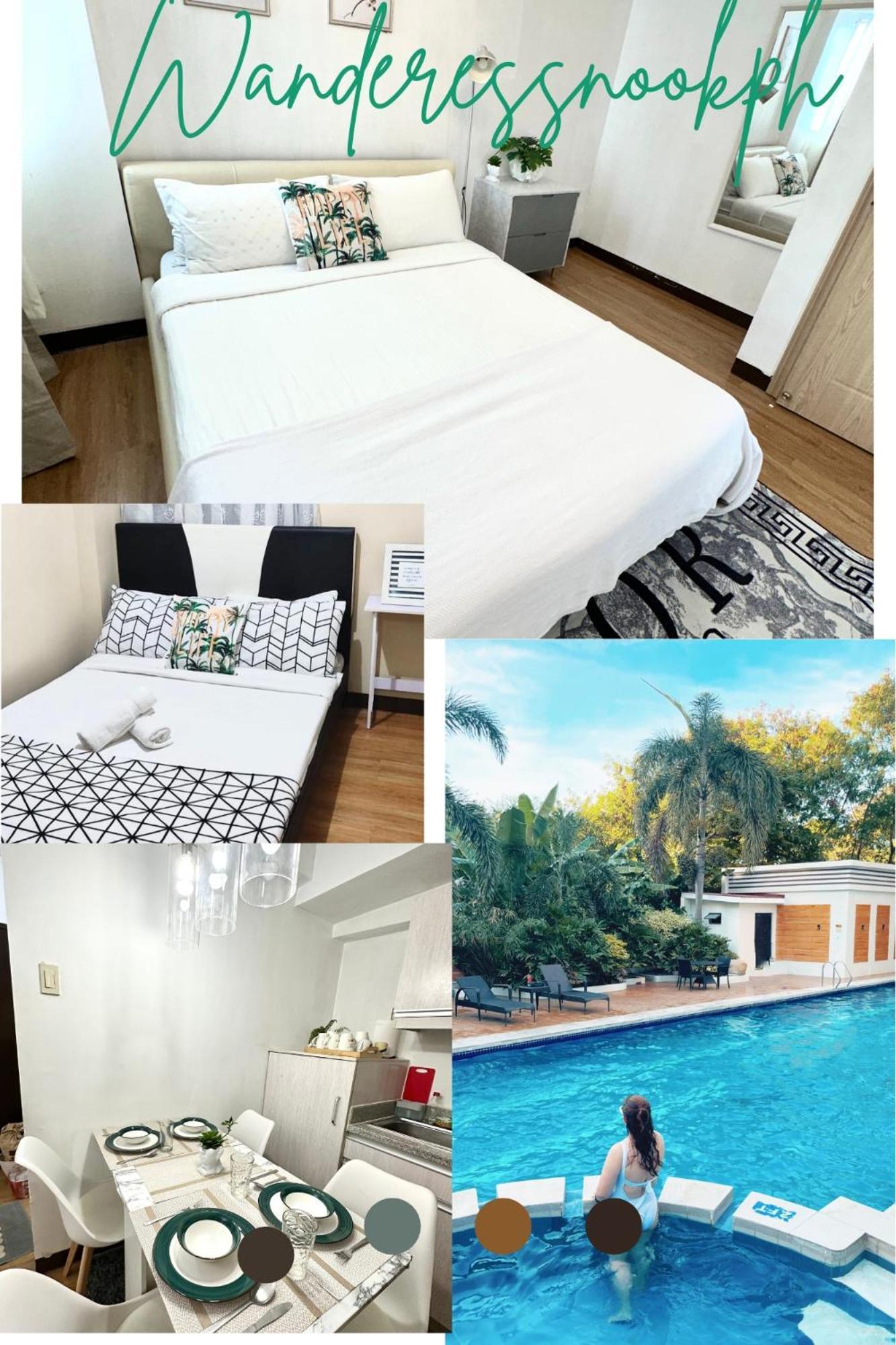 Lancris Residences 2 Bedroom Entire Apartment Near Airport With Pool Paranaque City Εξωτερικό φωτογραφία